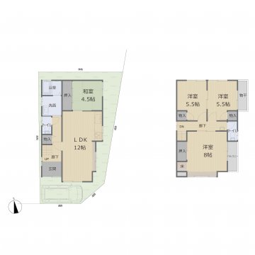 向日市鶏冠井町草田　中古住宅